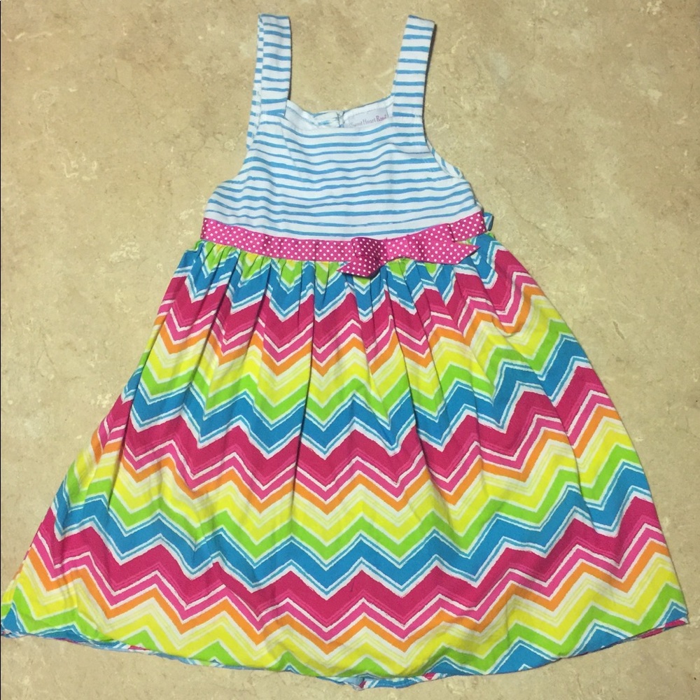 Girls dress, easily works for casual or dress.